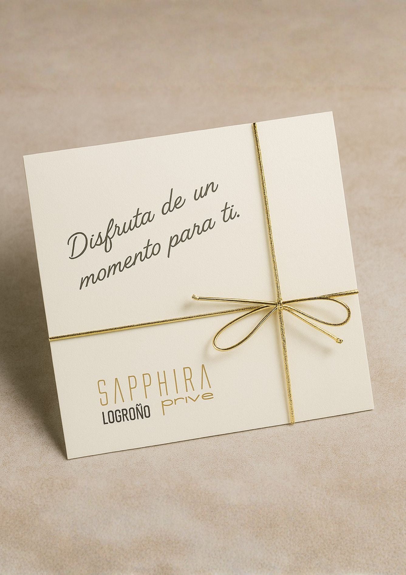 Tarjeta regalo Sapphira Prive Logroño