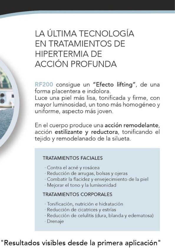 Radiofrecuencia Clinic R200